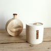 Ivory Rustic Candle | Refillable