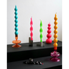 Twisted Candle Set | Chartreuse