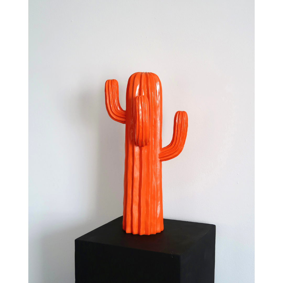 Cactus Sculpture | Tangerine