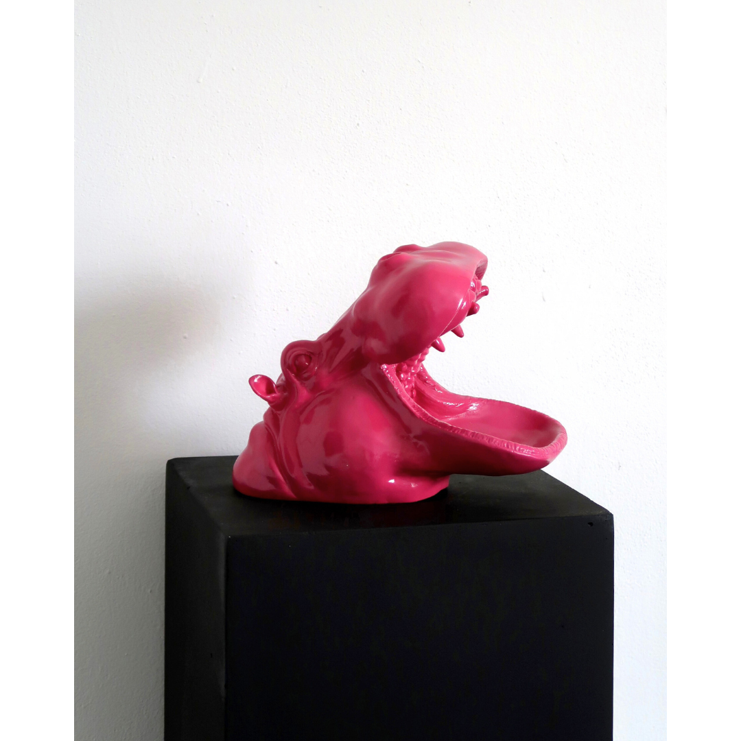 Hippo Head | Pink