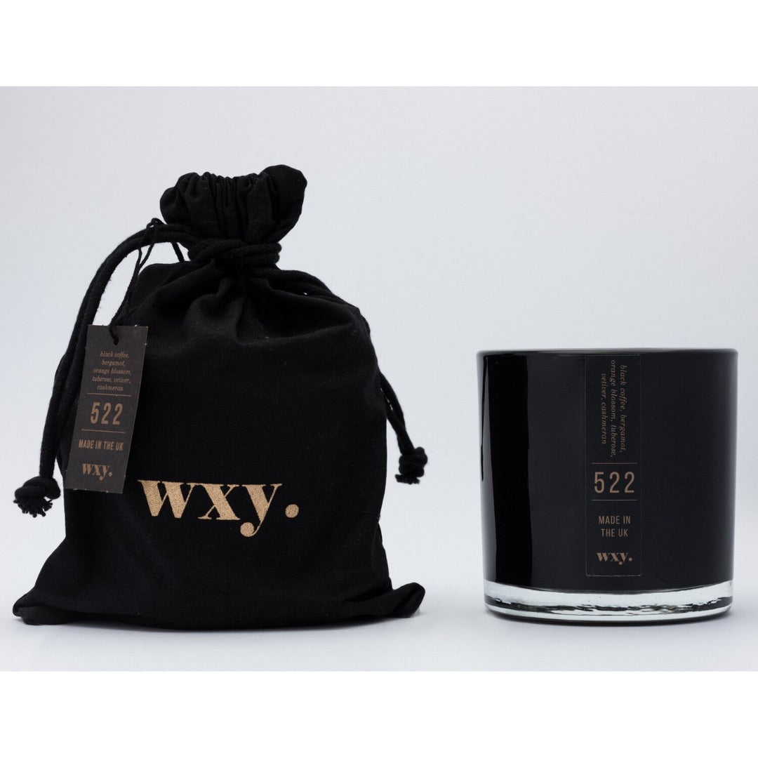 WXY. Umbre 522 Candle | Black Coffee & Orange Blossom
