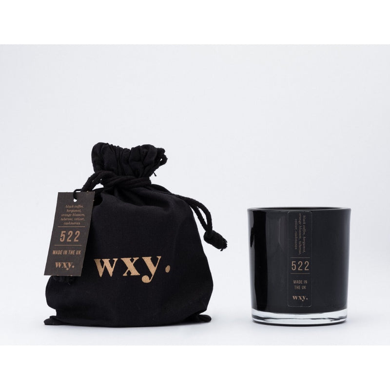 WXY. Umbre 522 Candle | Black Coffee & Orange Blossom