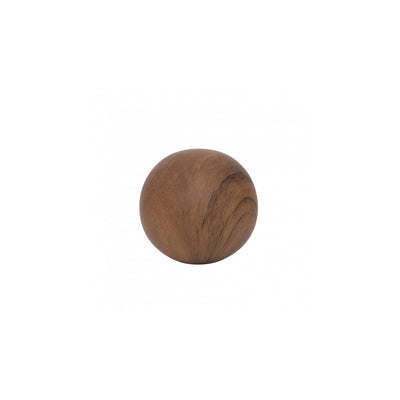 Stoneware Wood Decorative Ball