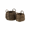 Hyacinth Basket Set | Mocha