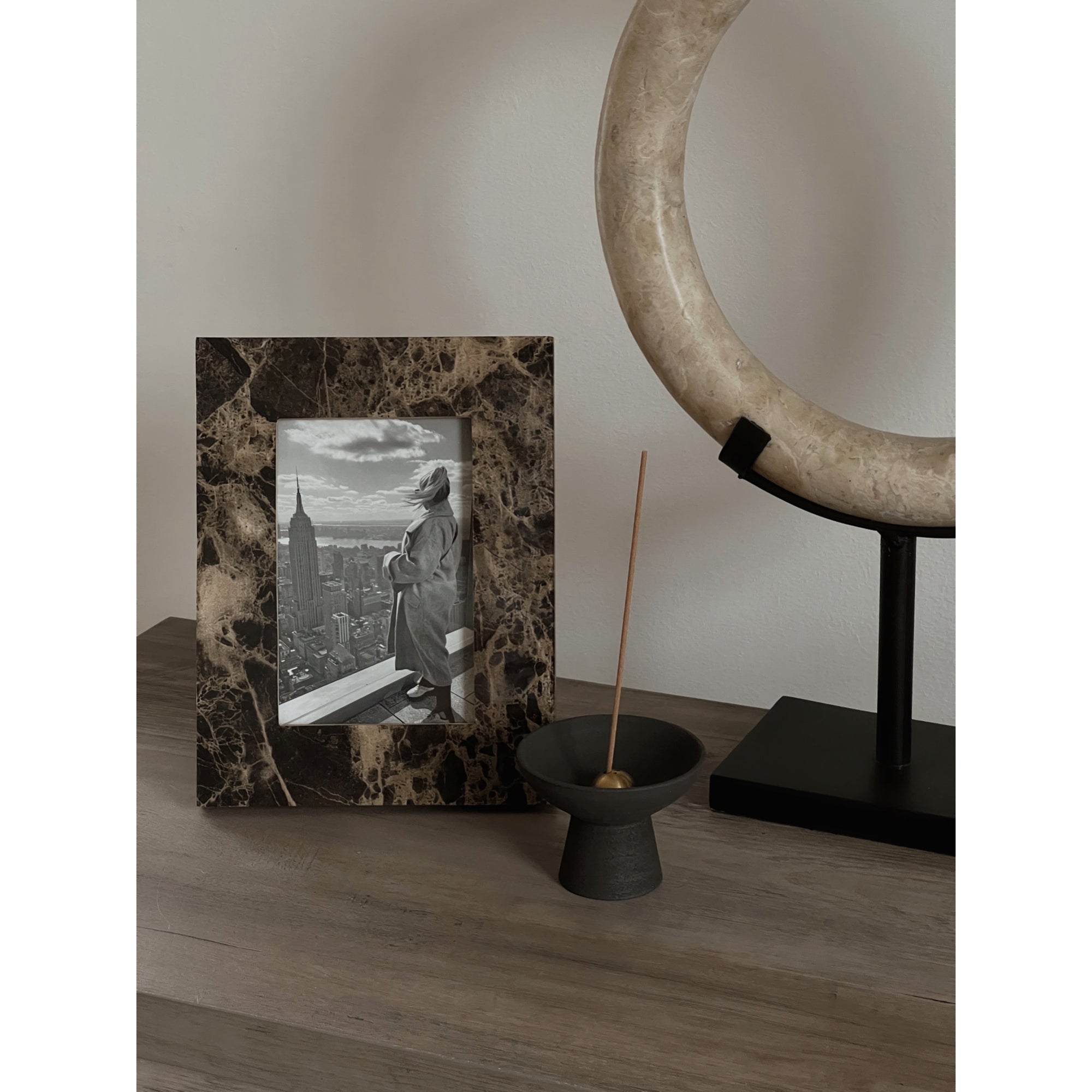 Forest Marble Effect Photo Frame | 4" x 6"