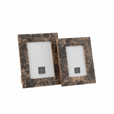 Forest Marble Effect Photo Frame | 4" x 6"