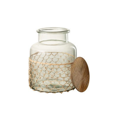 Knitted Glass Jar | Large